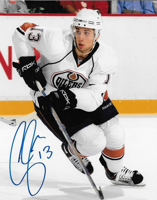 Signed Andrew Cogliano Edmonton Oilers Autographed 8x10 Photo #1 Original