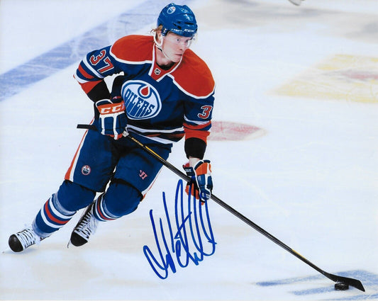 Photo autographiée 8x10 de Lennart Petrell des Oilers d'Edmonton #1