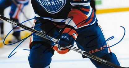 Photo autographiée 8x10 signée par Eric Belanger des Oilers d'Edmonton #1