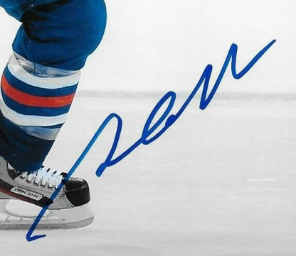 Photo autographiée 8x10 de Mark Arcobello des Oilers d'Edmonton #2 originale
