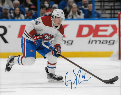 Photo autographiée 8x10 des Canadiens de Montréal signée Corey Schueneman #2