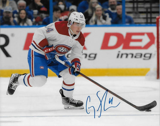 Photo autographiée 8x10 des Canadiens de Montréal signée Corey Schueneman #2