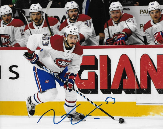 Signed Victor Mete Montreal Canadiens Autographed 8x10 Photo #4 Original