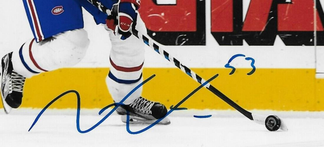 Signed Victor Mete Montreal Canadiens Autographed 8x10 Photo #4 Original