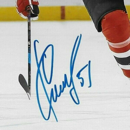 Signed Sergei Kalinin New Jersey Devils Autographed 8x10 Photo #1 Original