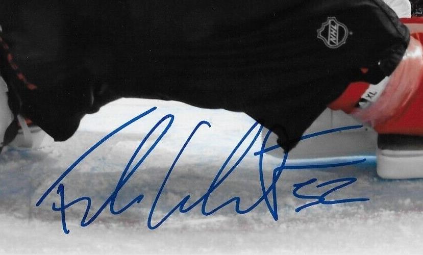 Signed Felix Sandstrom Philadelphia Flyers Autographed 8x10 Photo #1 Original
