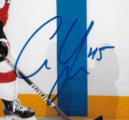 Signed Cam York Philadelphia Flyers Autographed 8x10 Photo #1 Original