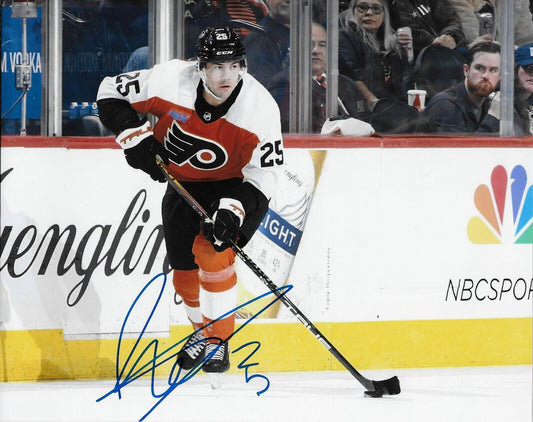 Signed Ryan Poehling Philadelphia Flyers Autographed 8x10 Photo #2 Original