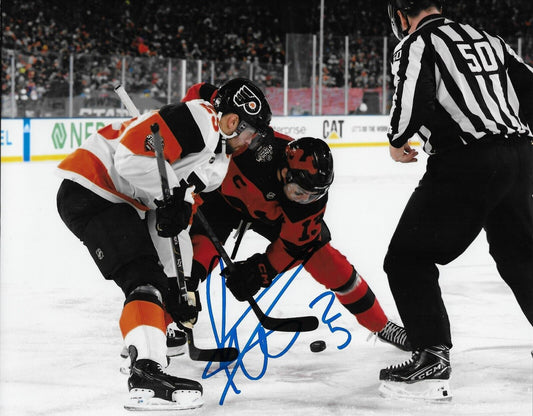 Signed Ryan Poehling Philadelphia Flyers Autographed 8x10 Photo #3 Original
