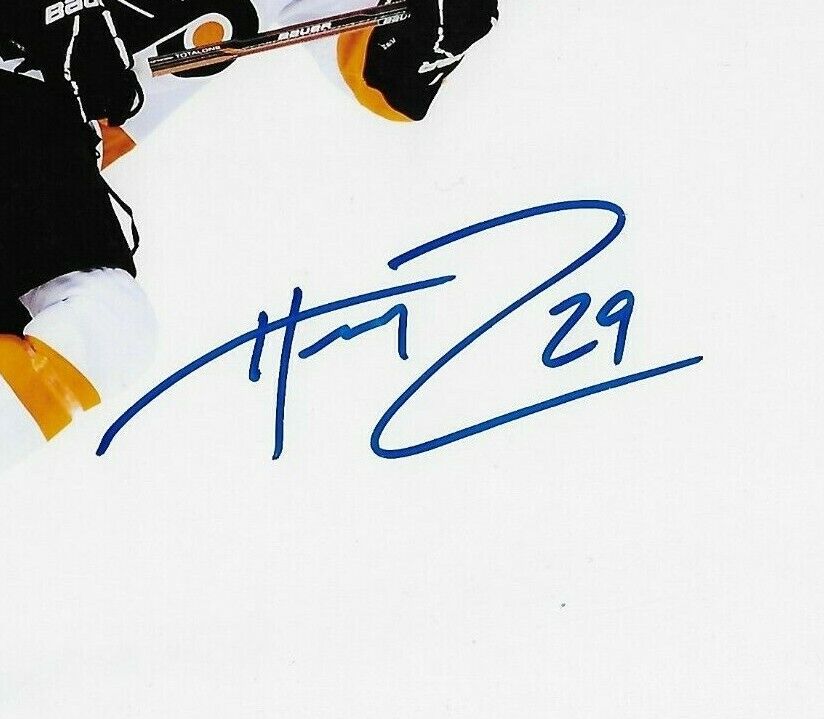 Signed Harry Zolnierczyk Philadelphia Flyers Autographed 8x10 Photo #1 Original