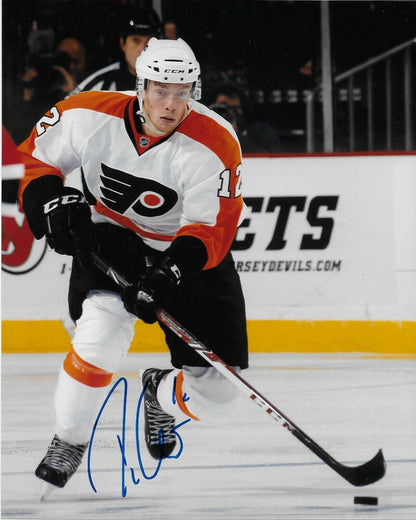 Signed Michael Raffl Philadelphia Flyers Autographed 8x10 Photo #2 Original