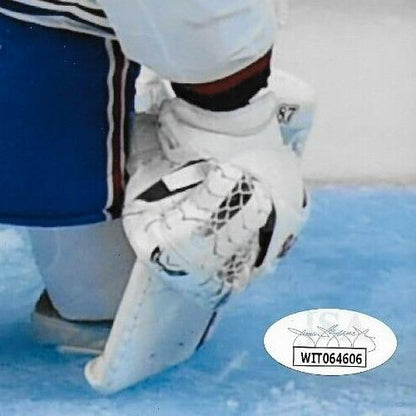 Photo 8x10 signée par Jake Allen, Canadiens de Montréal, n° 22, signature privée avec JSA