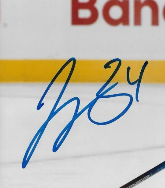 Photo 8x10 signée par Jake Allen des Canadiens de Montréal #21 Signature privée avec JSA