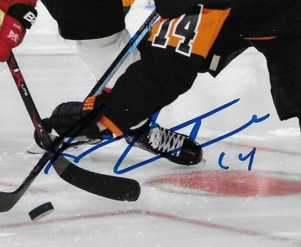 Signed Sean Couturier Philadelphia Flyers Autographed 8x10 Photo #3 Original
