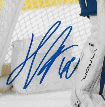 Signed Hugo Alnefelt Tampa Bay Lightning Autographed 8x10 Photo #2 Original