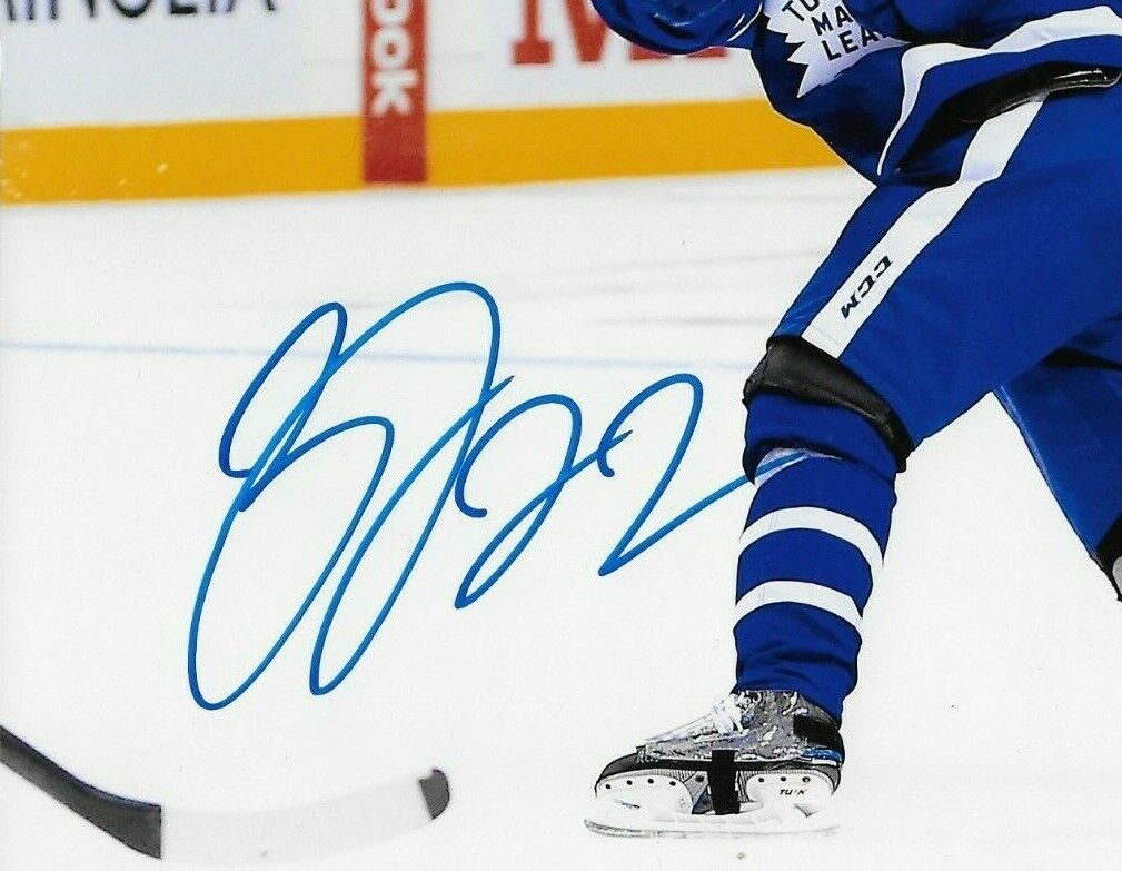 Signed Nikita Zaitsev Toronto Maple Leafs Autographed 8x10 Photo #1 Original
