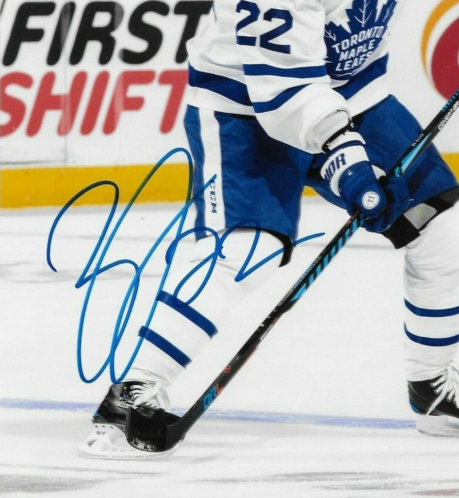 Signed Nikita Zaitsev Toronto Maple Leafs Autographed 8x10 Photo #2 Original