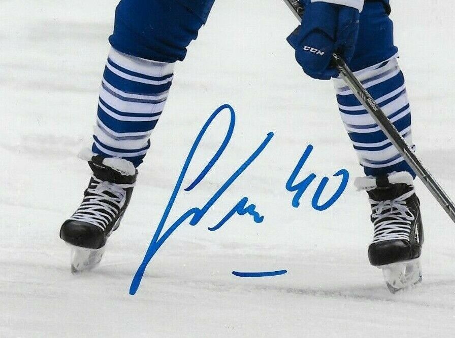 Signed Michael Grabner Toronto Maple Leafs Autographed 8x10 Photo #1 Original