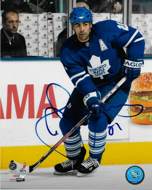 Signed Jamal Mayers Toronto Maple Leafs Autographed 8x10 Photo #1 Original
