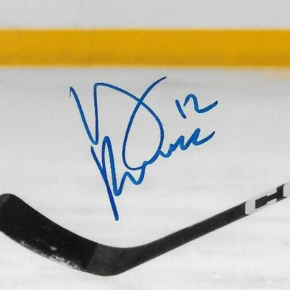 Photo originale signée Kelly Pannek de l'équipe américaine de hockey féminin aux Jeux olympiques, format 8x10, n° 19