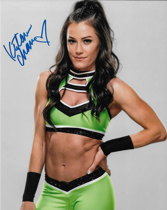Katana Chance dédicacée WWE NXT 8x10 Photo #1 Original