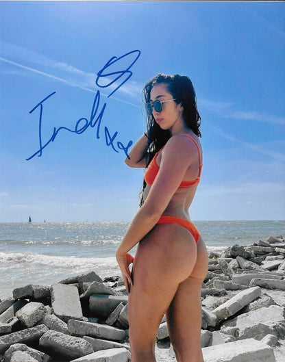 Photo autographiée WWE NXT 8x10 signée par Indie Hartwell Wrestling #1 Original