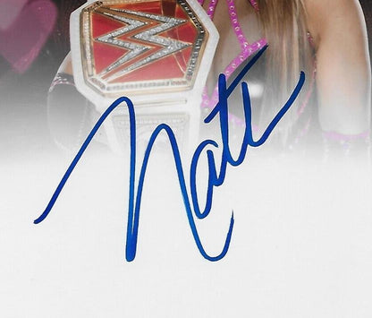 Photo autographiée de Natalya Neidhart Wrestling WWE NXT 8x10 #4 Original