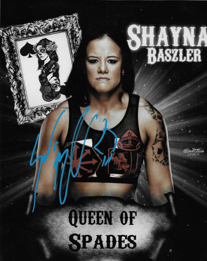 Photo autographiée de Shayna Baszler Wrestling WWE NXT 8x10 #4 Original