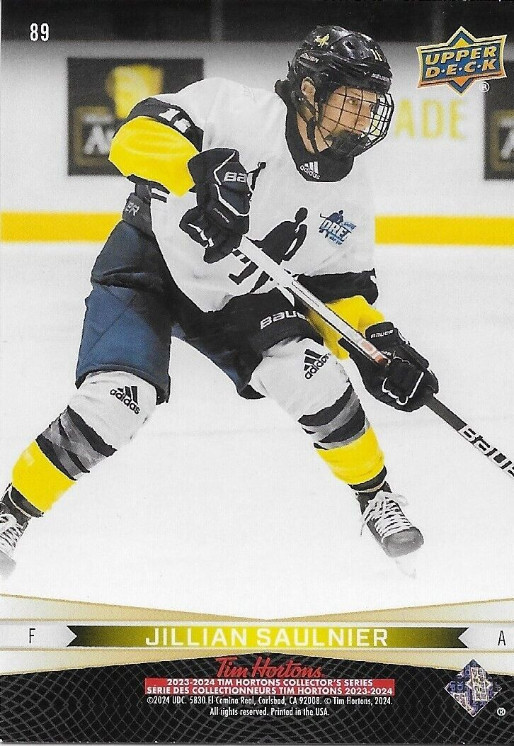 Signed Renata Fast 2023/24 Upper Deck Tim Hortons Card #89 Original