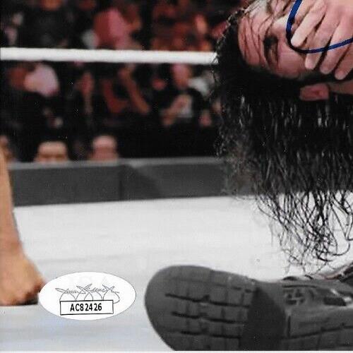 Photo autographiée de Drew McIntyre Wrestling WWE 8x10 #2 Authentification JSA