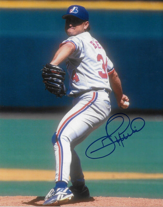 Signed Gil Heredia Montreal Expos Autographed 8x10 Photo #2 Original