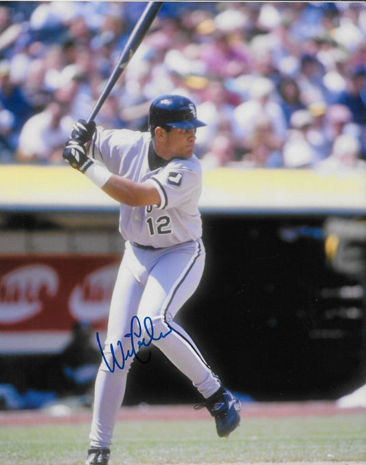 Signed Wil Cordero Chicago White Sox Autographed 8x10 Photo #2 Original