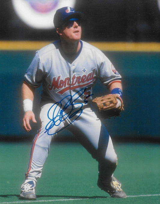Signed Sean Berry Montreal Expos Autographed 8x10 Photo #2 Original