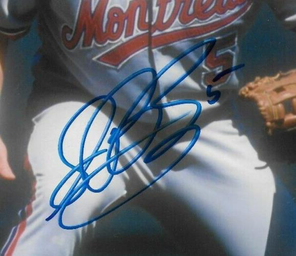 Signed Sean Berry Montreal Expos Autographed 8x10 Photo #2 Original
