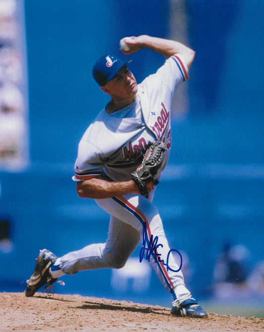 Signed Jeff Fassero  Montreal Expos Autographed 8x10 Photo #3 Original