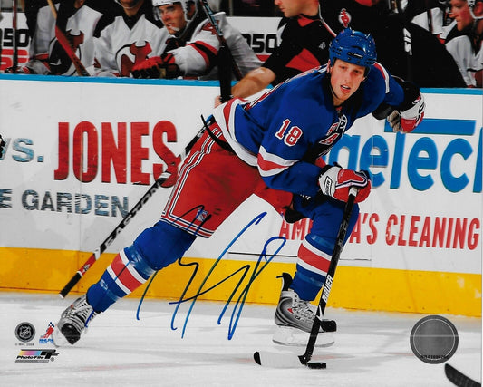 Signed Marc Staal New York Rangers Autographed 8x10 Photo #3 Original