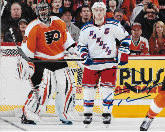 Signed Ryan Callahan New York Rangers Autographed 8x10 Photo #2 Original