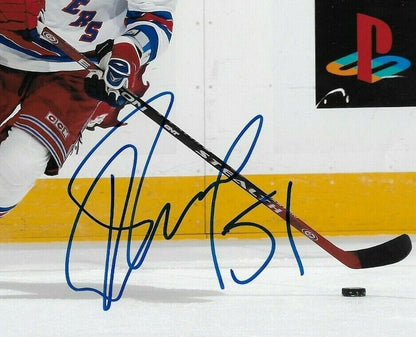 Signed Fedor Tyutin New York Rangers Autographed 8x10 Photo #2 Original