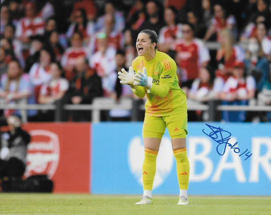 Signed  Sabrina D'Angelo Team Canada Womens Soccer 8x10 Photo #2 Original