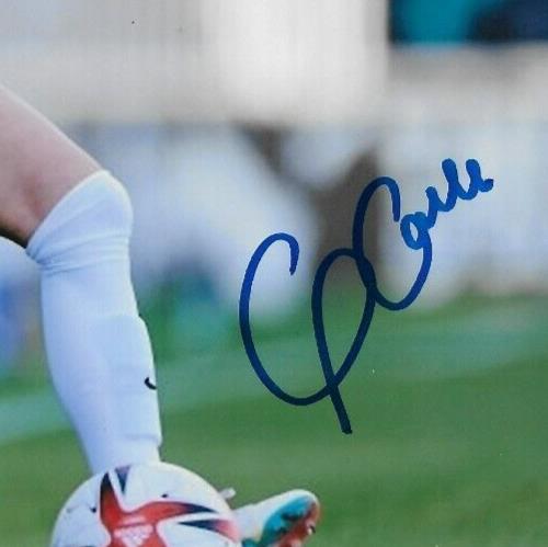 Photo autographiée 8x10 de l'équipe canadienne de soccer féminin de Gabrielle Carle #7