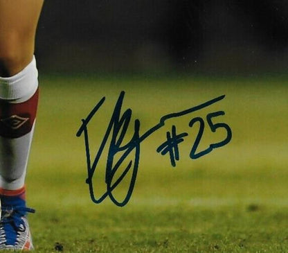 Signed Emma Regan Team Canada Womens Soccer Autographed 8x10 Photo #1 Original