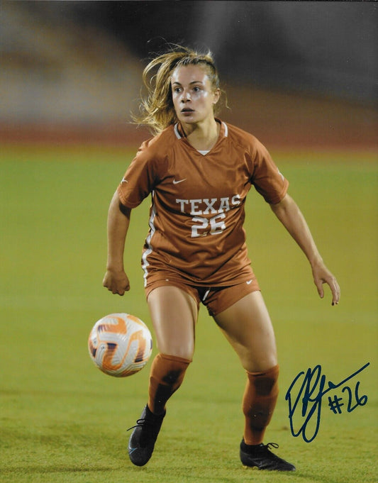 Signed Emma Regan Team Canada Womens Soccer Autographed 8x10 Photo #2 Original