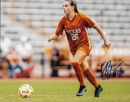 Signed Emma Regan Team Canada Womens Soccer Autographed 8x10 Photo #3 Original