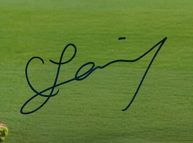 Photo autographiée 8x10 de Clarissa Larisey, équipe canadienne de soccer féminin, n° 1
