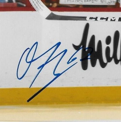 Signed Owen Beck Montreal Canadiens 2022 Draft Pick 8x10 Photo #4 Original