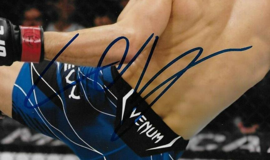 Signed Natan Levy UFC MMA Autographed 8x10 Photo #4 Original