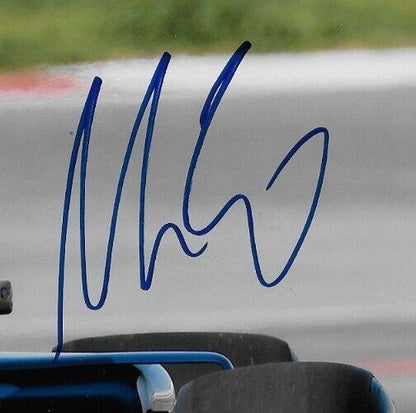 Photo 8x10 signée Marcus Ericsson, pilote de Formule 1 Sauber Racing #1 Original