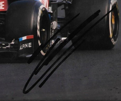 Photo 8x10 signée Esteban Ocon Formule 1 Alpine Racing #7 2022 Original
