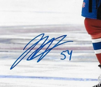 Signed Jordan Harris Montreal Canadiens Autographed 8x10 Photo #5 Original