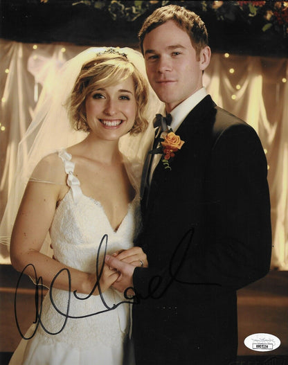 Photo autographiée de l'actrice Alison Mack Smallville 8x10 #3 Original
